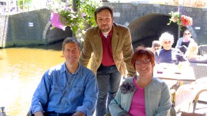 Hans, Gunther and Renske - the chaplains at MoTiv, Delft, serving the Delft University of Technology, Netherlands